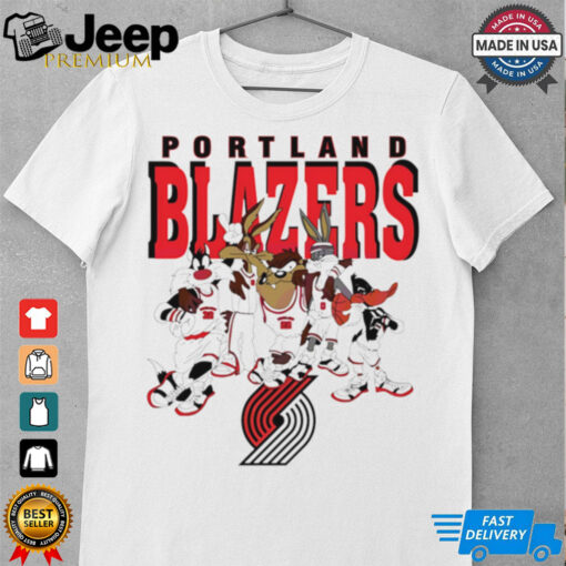 Portland Trail Blazers Looney Tunes Nba Basketball shirt