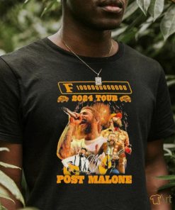 Post Malone Hits The Road For F 1 Trillion 2024 Tour Post Malone Signature Shirt