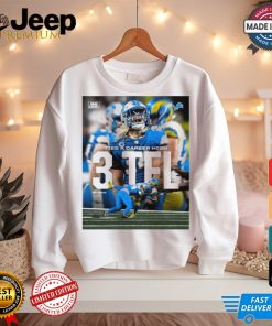 Poster Detroit Lions Alex Anzalone Ties A Career High 3 TFL vs LAR t shirt