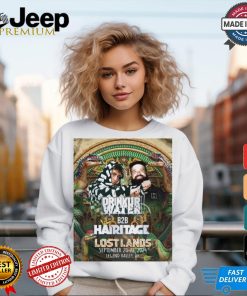 Poster Drinkurwater Hairitage Lost Lands Festival September 20 22, 2024 Legend Valley, Oh t shirt