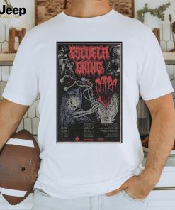 Poster Escuela Grind Fall Tour 2024 t shirt