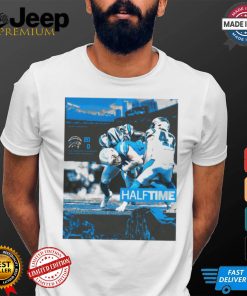 Poster Los Angeles Chargers vs Carolina Panthers Sept 15 Halftime Score 20 – 0 t shirt