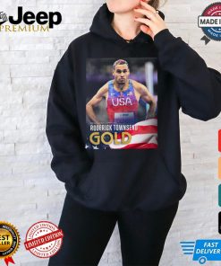 Poster Men’s High Jump T47 Roderick Townsend Gold Medal Paris Paralympics 2024 t shirt