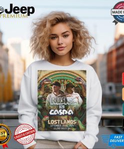 Poster Rusko Caspa Lost Lands Festival September 20 22, 2024 Legend Valley, Oh t shirt