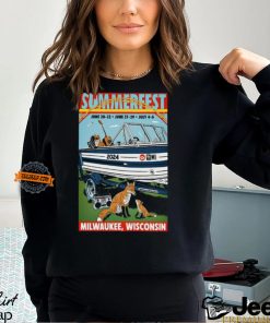 Poster SummerFest Jun 20 22 2024 Milwaukee WI T Shirt