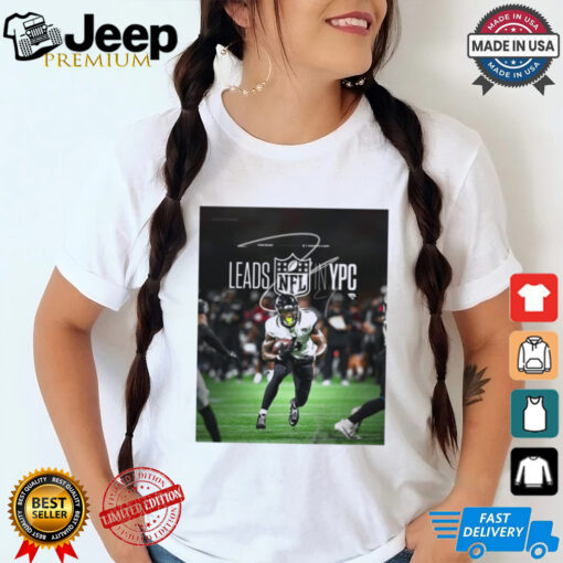 Poster Tank Bigsby Jacksonville Jaguars Leads NFL In YPC Signature t shirt