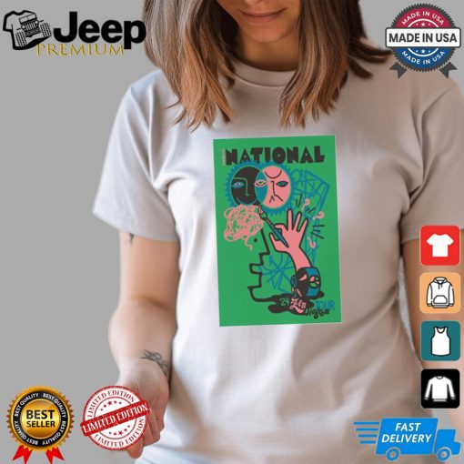 Poster The National Zen Diagram Tour 2024 t shirt