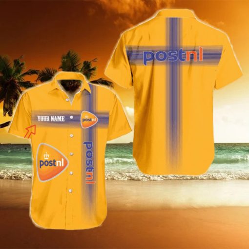 Postnl Logo Brand Hawaiian Shirt Custom Name Trending Summer