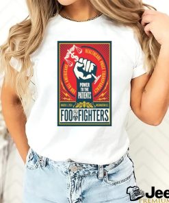 Power to the patients foo fighters March 5, 2024 Washington D.C. poster shirt