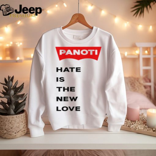 Prafull Billore panoti hate is the new love shirt