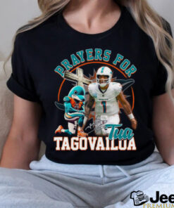 Prayers for tua tagovallua Dolphins shirt