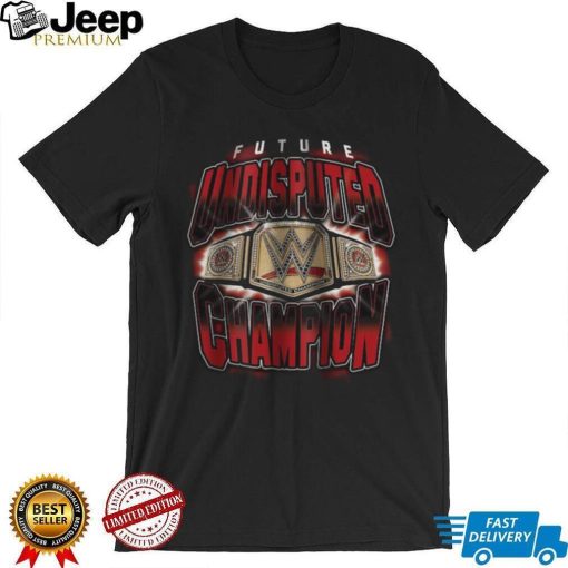 Preschool Black Future Undisputed WWE Universal Champion T Shirt