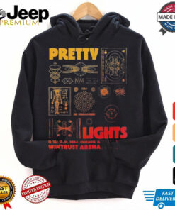 Pretty Lights Merch Tee In Chicago Illinois At Wintrust Arena On December 30 And 31 2024 Shirt