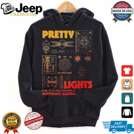 Pretty Lights Merch Tee In Chicago Illinois At Wintrust Arena On December 30 And 31 2024 Shirt