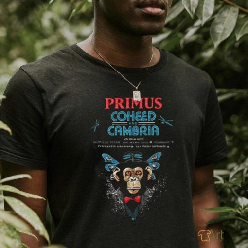 Primus And Coheed Cambria Summer 2024 Us Tour Shirt