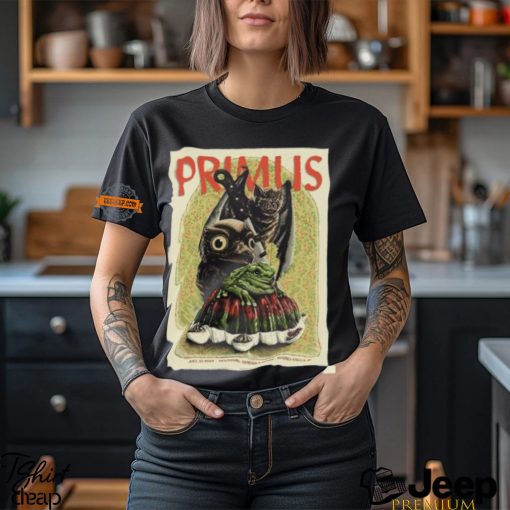 Primus Poster For Tonight Show In Idaho Falls ID Is Designed By Neal Williams At Mountain America Center On July 15 2024 T Shirt