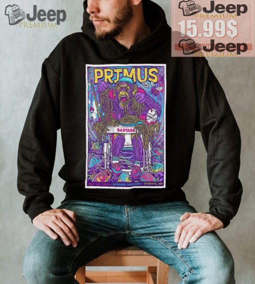 Primus Spokane Pavilion Spokane WA July 20 2024 Poster Shirt