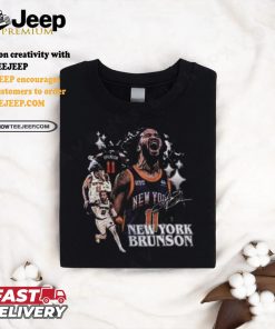 PrintNest Jalen Brunson 2024 Signature T Shirt