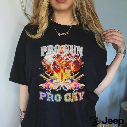 Pro gun pro gay shirt