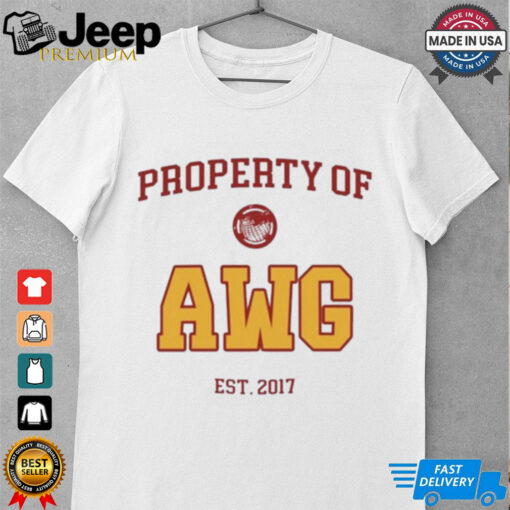 Property Of Awg Est.2017 Shirt