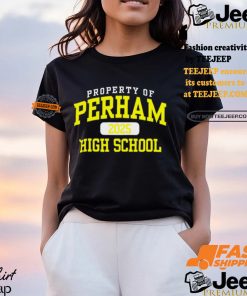 Property Of Perham Yellow Jackets 2025 High School Shirt