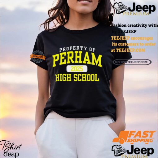 Property Of Perham Yellow Jackets 2025 High School Shirt