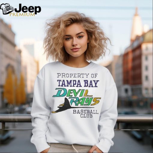 Property Of Tampa Bay Devil Rays Baseball Club T shirt