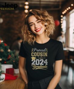 Proud Cousin Of A 2024 Graduate Graduation Senior 2024 T Shirt