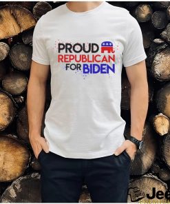 Proud Republican For Biden 2024 shirt