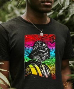 Psychedelic side of the force Darth Vader Star Wars shirt