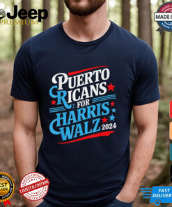 Puerto Ricans For Harris Walz 2024 T Shirts