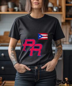 Puerto Rico 2023 Baseball Flag Pride red Boricua Puerto Rico T Shirt