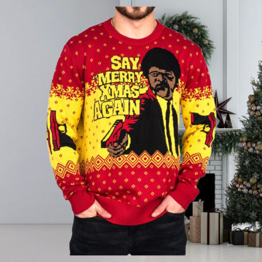 Pulp Fiction Merry Xmas Again Sweater