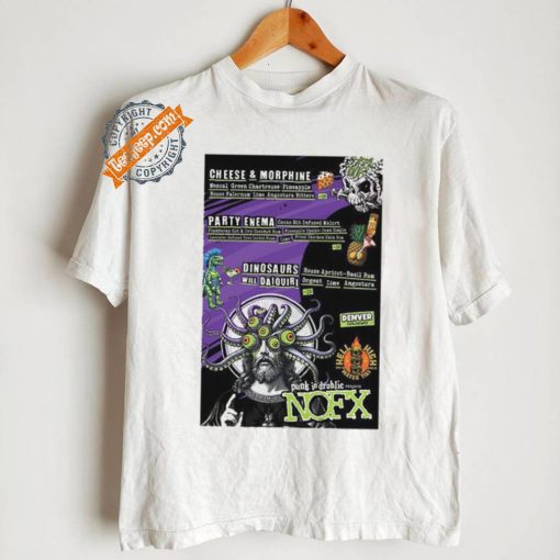 Punk In Drubli NOFX shows Denver, CO July 20, 21 2024 Poster shirt