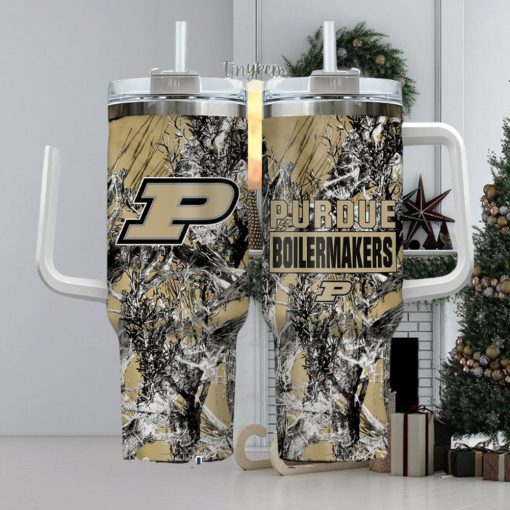 Purdue Boilermakers Realtree Hunting 40oz Tumbler