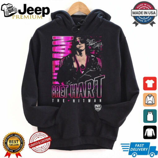 Pwt icons – bret hart – the hitman shirt