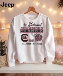 South Carolina Gamecocks 2024 NCAA Women’s Basketball National Champions Tee Shirt