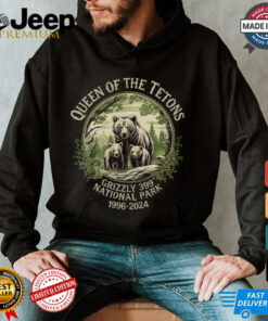 Queen Of The Tetons Grizzly 399 National Park 1996 2024 Shirt