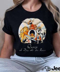 Queen bomian dy queen & day at the races shirt