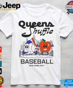 Queens Shuffle New York Mets Baseball skyline shirt