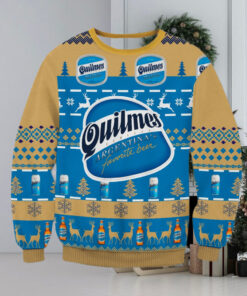 Quilmes Argentina Beer 3D Christmas Ugly Sweater