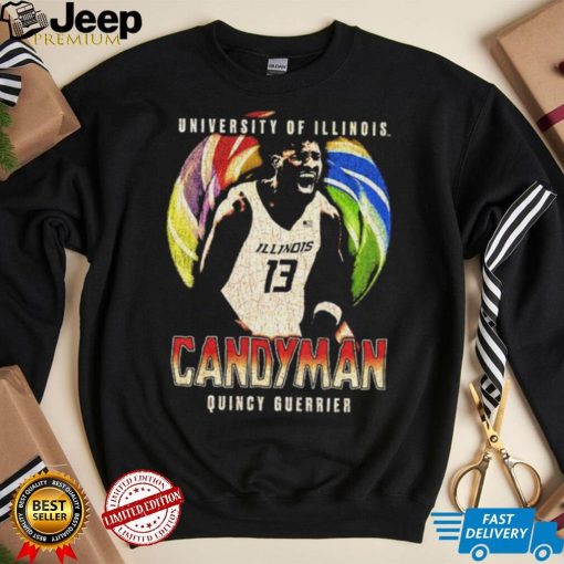 Quincy Guerrier Candyman University of Illinois shirt