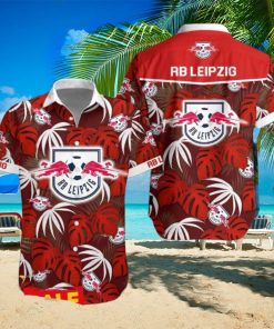 RB Leipzig Hawaiian Shirt Beach Tropical Leaf For Men Women Fans