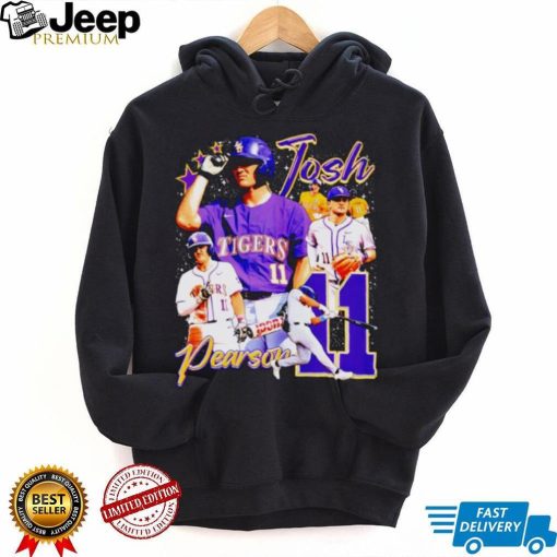 Josh Pearson LSU Tigers baseball graphic shirt