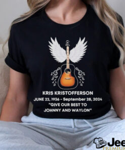 RIP Kris Kristofferson Memorial Tribute Shirt