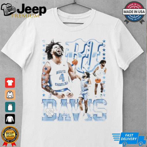 RJ Davis’ North Carolina Tar Heels Journey graphic shirt