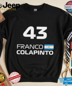 Races formula racing franco colapinto 43 T shirt