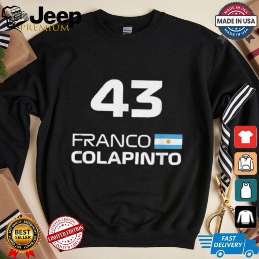 Races formula racing franco colapinto 43 T shirt