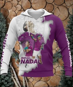 Rafael Nadal Printing Hoodie, For Men And Women