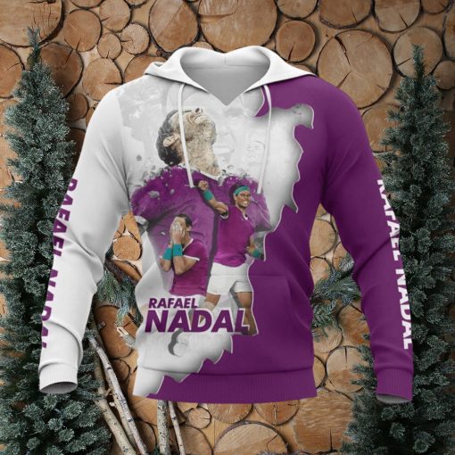 Rafael Nadal Printing Hoodie, For Men And Women